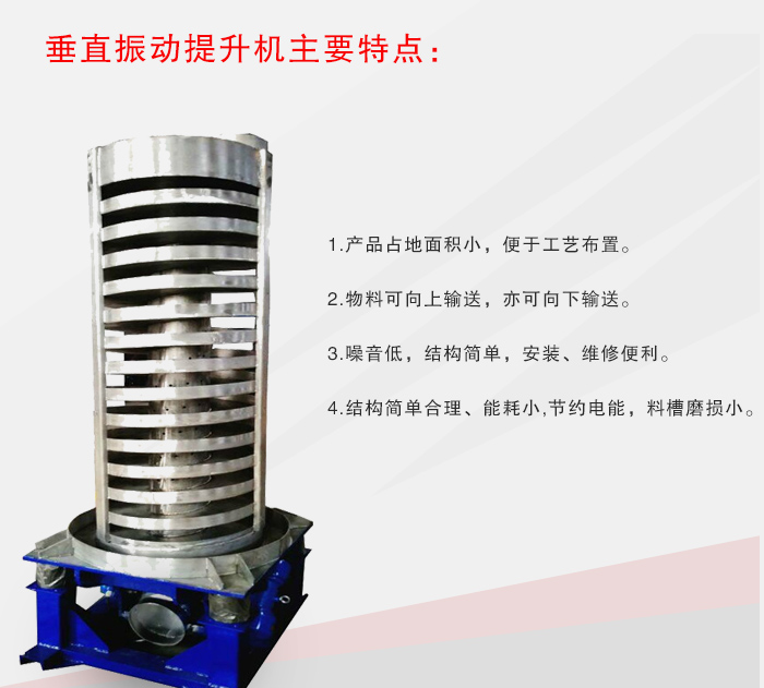 垂直振動(dòng)提升機(jī)特點(diǎn)